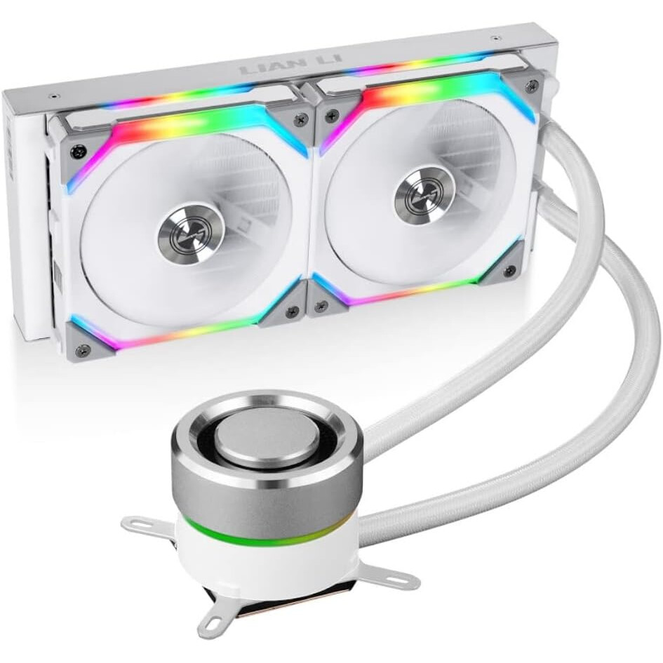 Kühlsystem für Flüssigkeitskühlung Lian Li Galahad 240SLA White - GA-240SLA