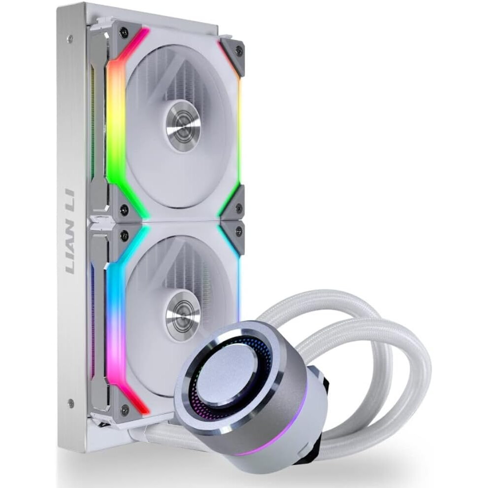 Kühlsystem für Flüssigkeitskühlung Lian Li Galahad 240SLA White - GA-240SLA - Foto 2
