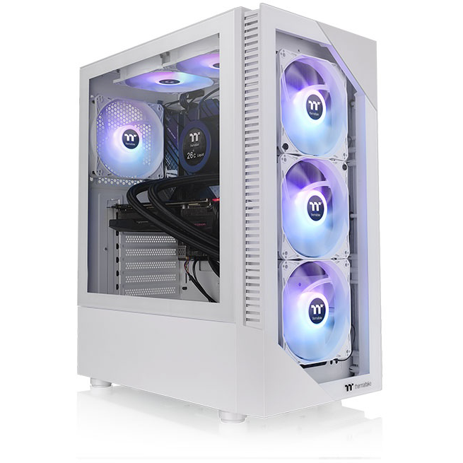 Gehäuse Thermaltake View 200 TG ARGB Snow (CA-1X3-00M6WN-00)