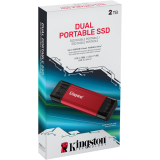 Disque externe SSD 2TB Kingston Dual Portable (SPSD/2TB)