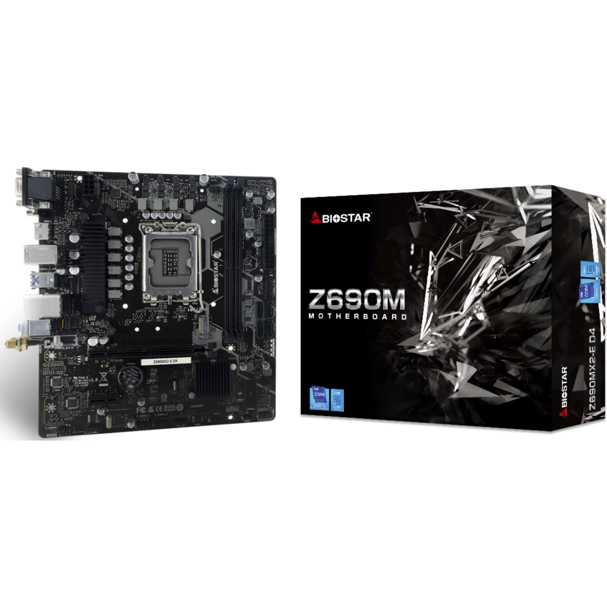 Mainboard Biostar Z690MX2-E D4 - Foto 4