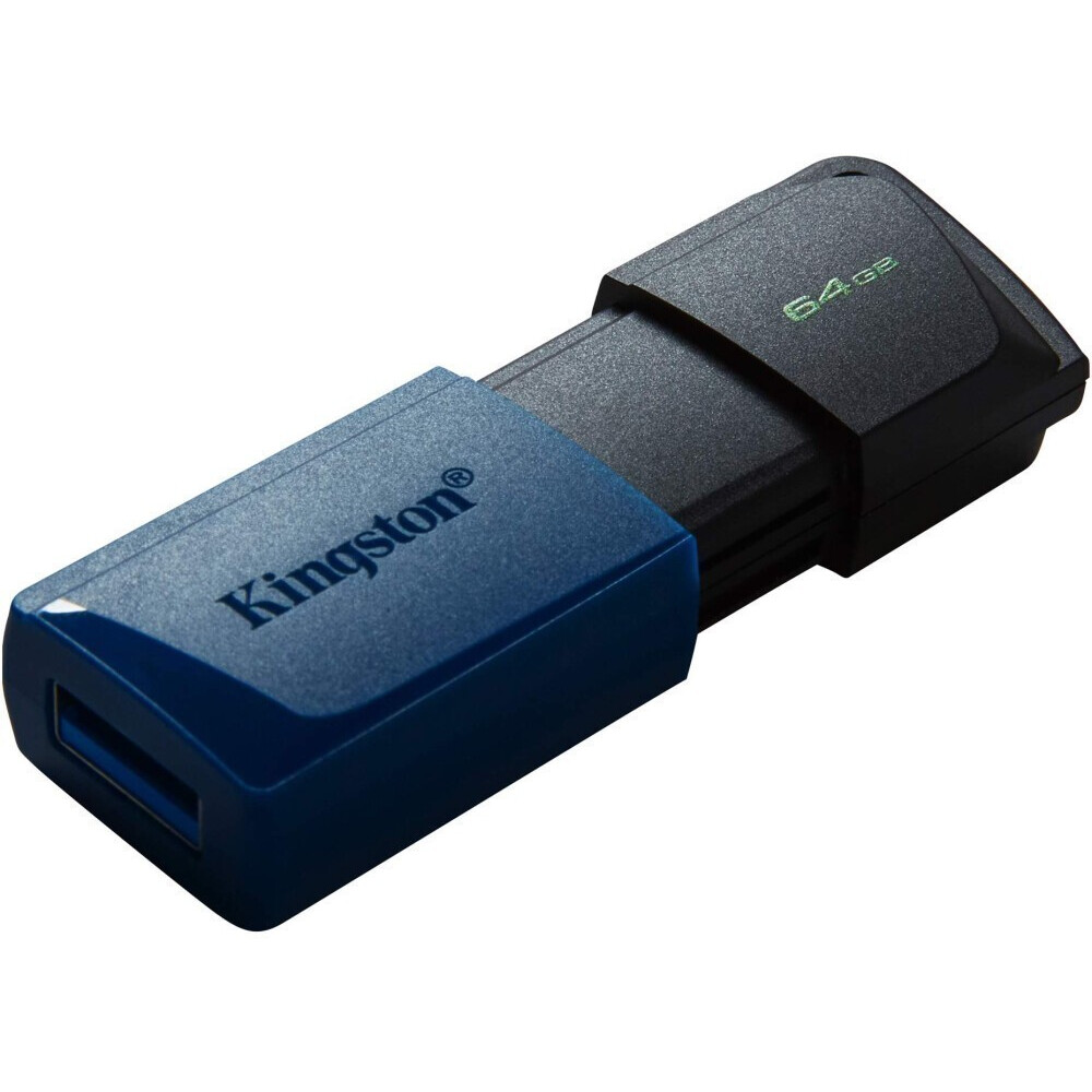 USB-Flash-Laufwerk 64GB Kingston DataTraveler Exodia M Schwarz/Blau (DTXM/64GB-2P) (2 Stück)