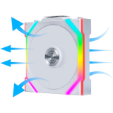 Gehäuselüfter Lian Li UNI Fan SL Wireless 120 Reverse Blade White (G99.12RSL1W1W.00)