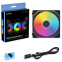 Ventilateur pour boîtier Lian Li UNI Fan SL Infinity 140 RGB Black - UF-SLIN140-1B - photo 6