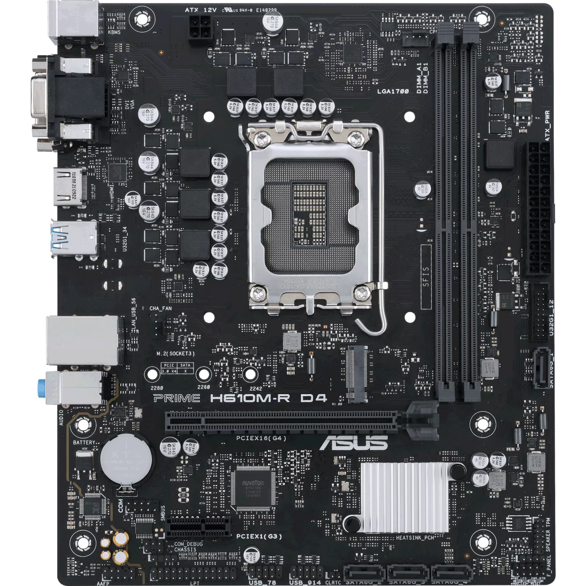 Carte mère ASUS PRIME H610M-R D4