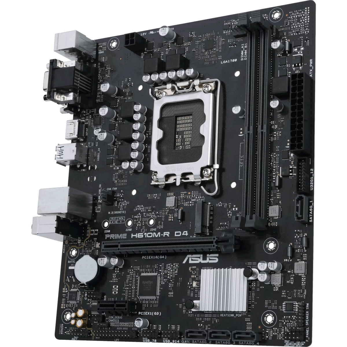 Carte mère ASUS PRIME H610M-R D4 - photo 3