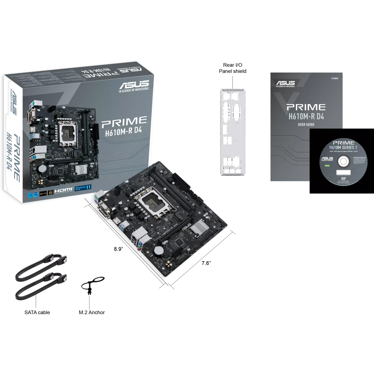 Carte mère ASUS PRIME H610M-R D4 - photo 6