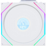 Gehäuseventilator Lian Li UNI Fan TL Wireless LCD 120 Weiß (12TLLCD1W1W)