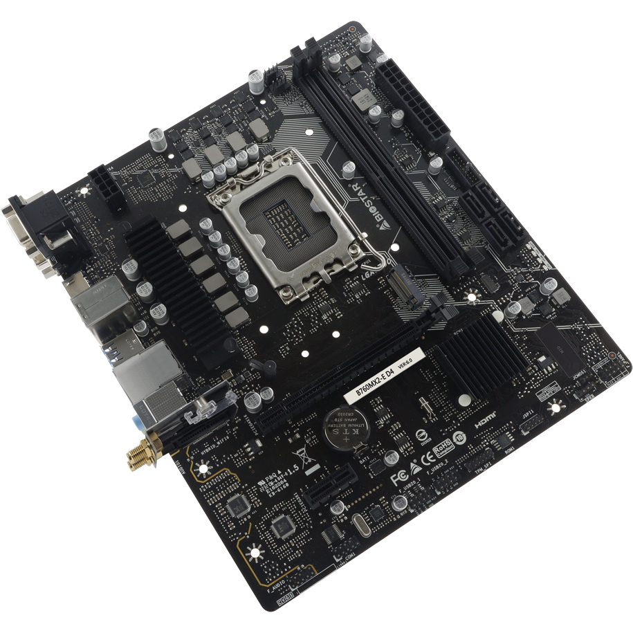 Mainboard Biostar B760MX2-E D4 - Foto 2