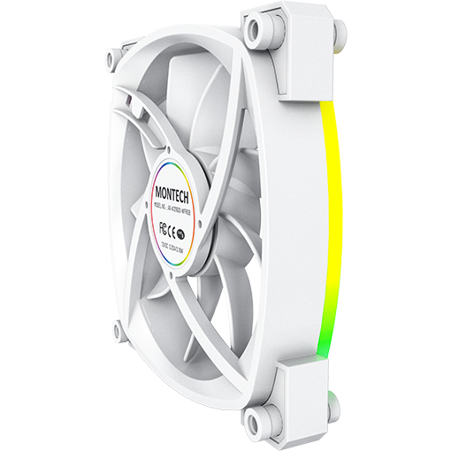 Gehäuselüfter MONTECH AX120 PWM WHITE - Foto 5