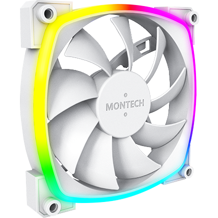 Gehäuselüfter MONTECH AX120 PWM WHITE - Foto 6