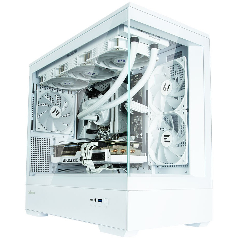Gehäuse Zalman P30 White - Foto 5