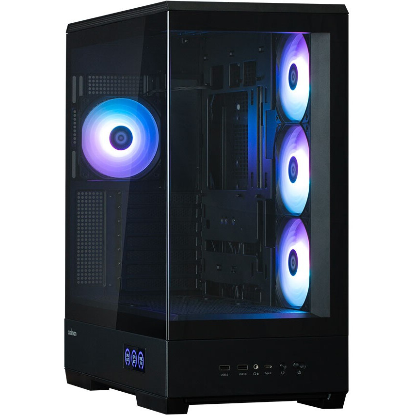 Gehäuse Zalman P50 DS Black - Foto 2