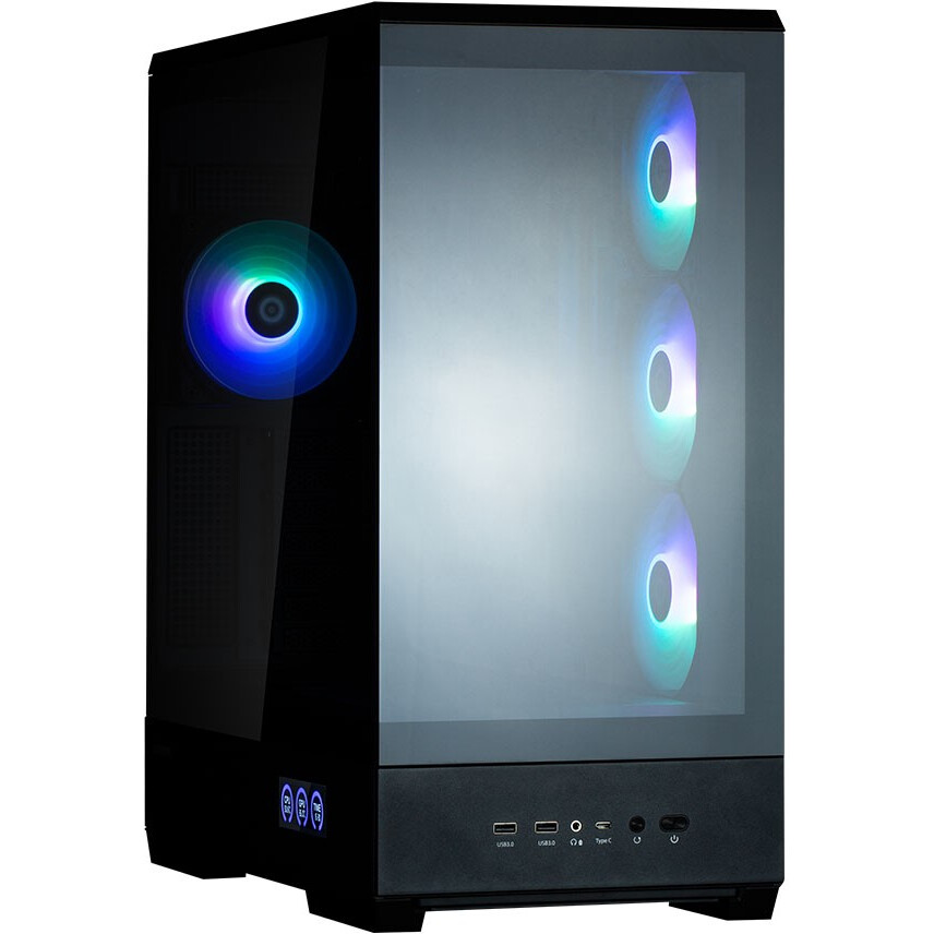 Gehäuse Zalman P50 DS Black - Foto 3