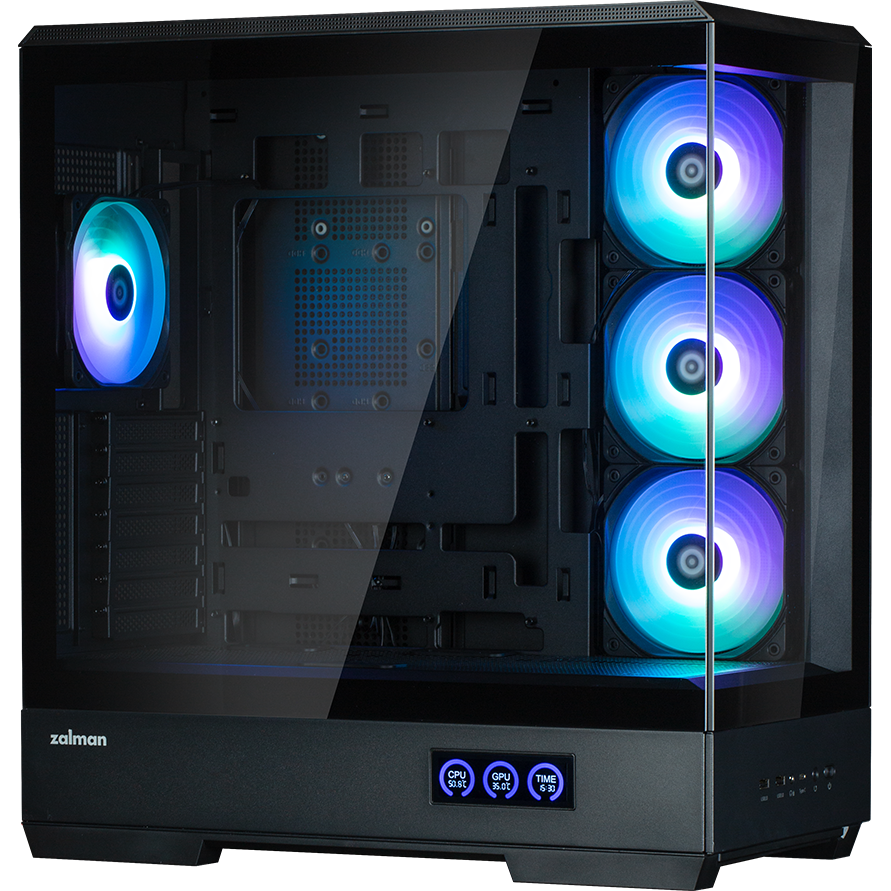 Gehäuse Zalman P50 DS Black - Foto 8