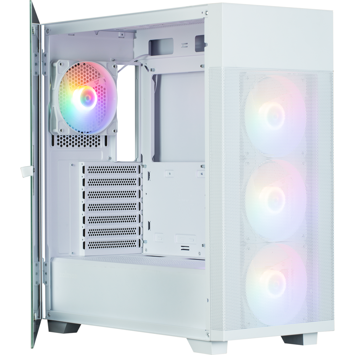 Gehäuse Zalman S5 NEO White - Foto 3