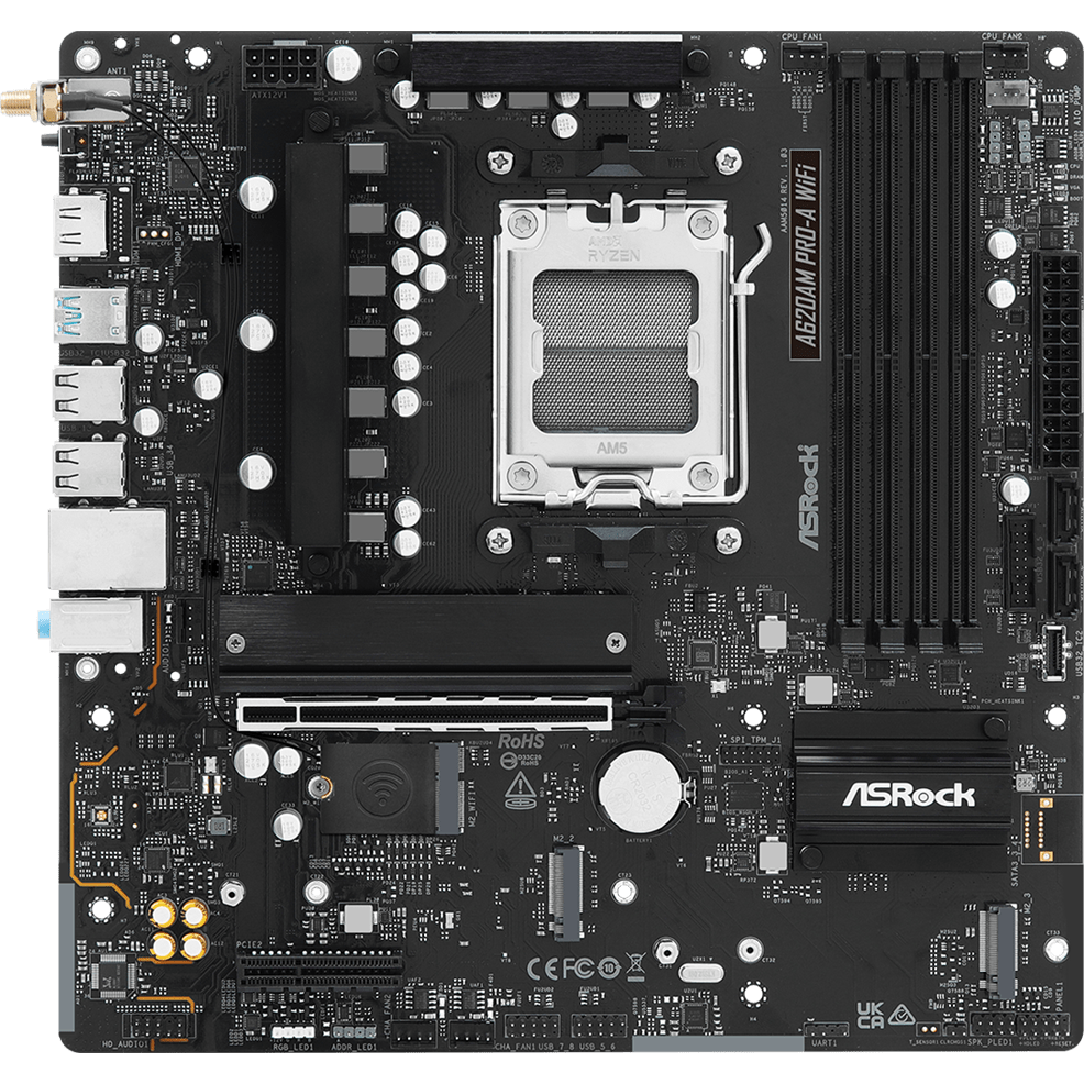 carte mère ASRock A620AM Pro-A WiFi
