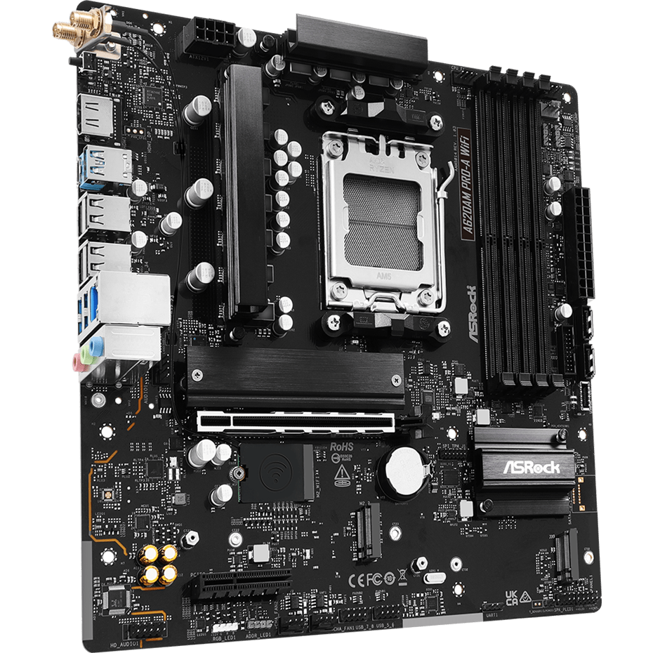 carte mère ASRock A620AM Pro-A WiFi - photo 2