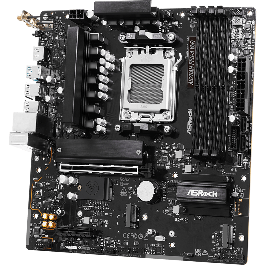 carte mère ASRock A620AM Pro-A WiFi - photo 3