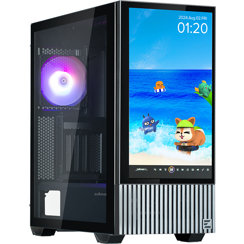 Gehäuse Zalman Z10 DS Black