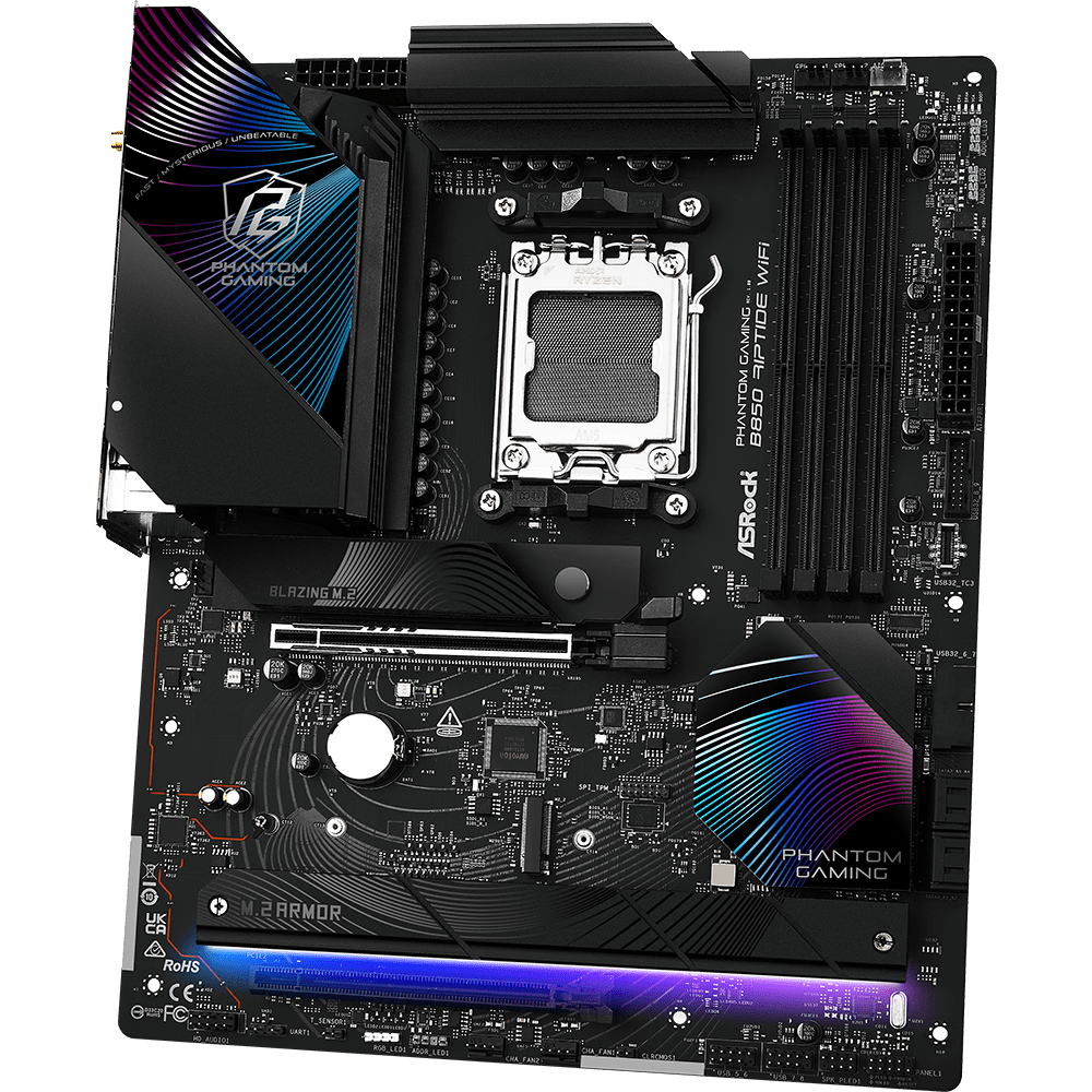 Mainboard ASRock B850 Riptide WiFi - Foto 3