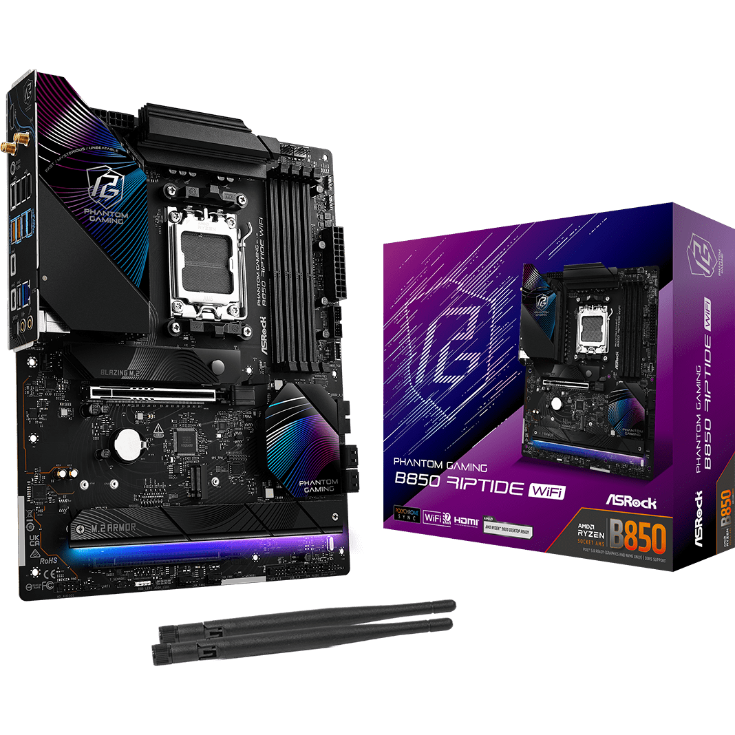 Mainboard ASRock B850 Riptide WiFi - Foto 5