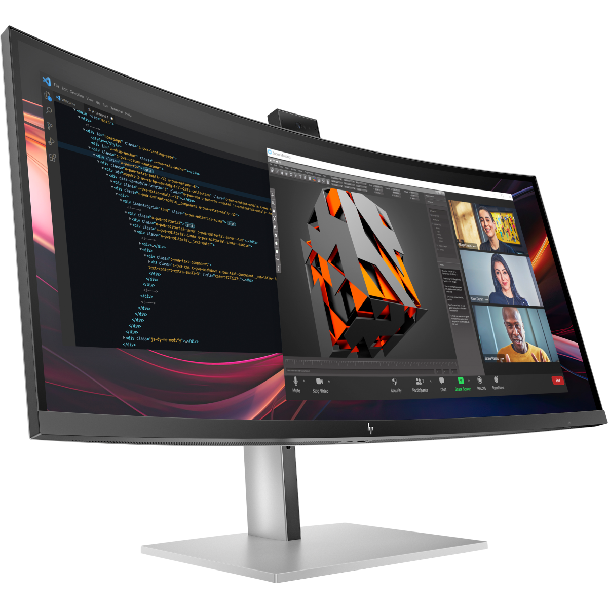 Moniteur HP 34" Série 7 Pro 734pm (8K157UT) - photo 6