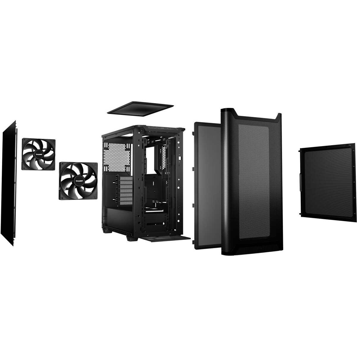 Corps Be Quiet Pure Base 501 Airflow Black - BG074 - photo 4