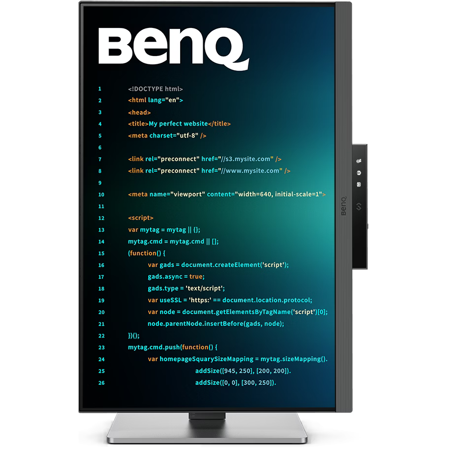 Monitor BenQ 24.1" RD240Q - Foto 4