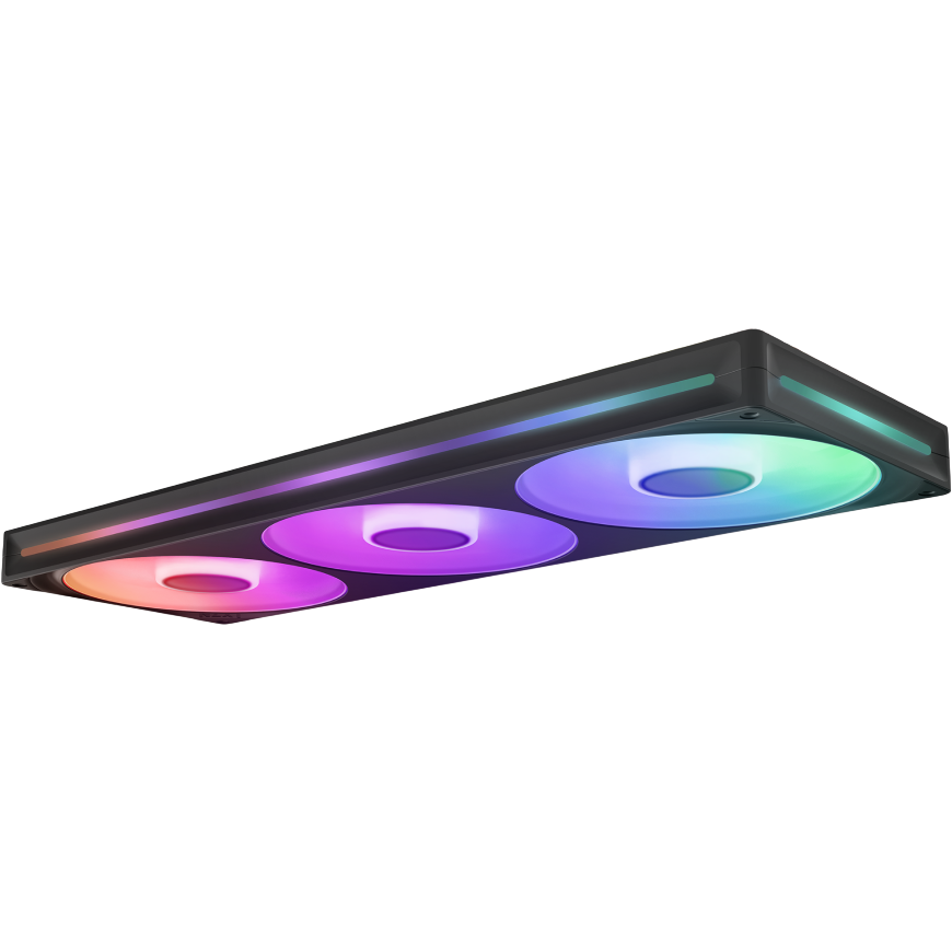 Gehäuselüfter NZXT F420 RGB Core Black - RF-U42HF-B1 - Foto 3