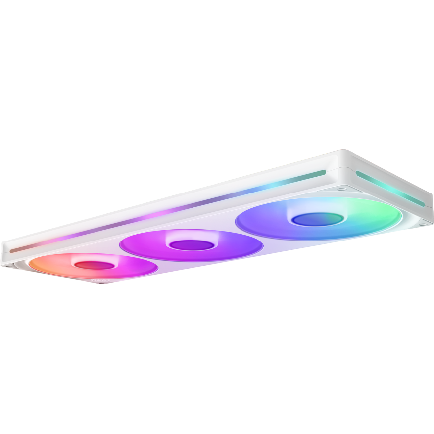 Gehäuselüfter NZXT F420 RGB Core White - RF-U42HF-W1 - Foto 3