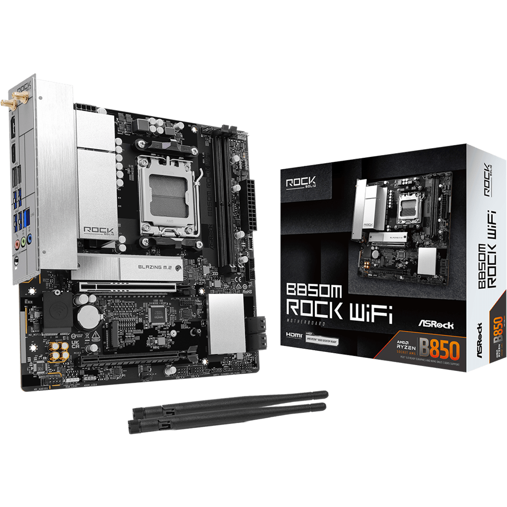 Mainboard ASRock B850M Rock WiFi - Foto 5