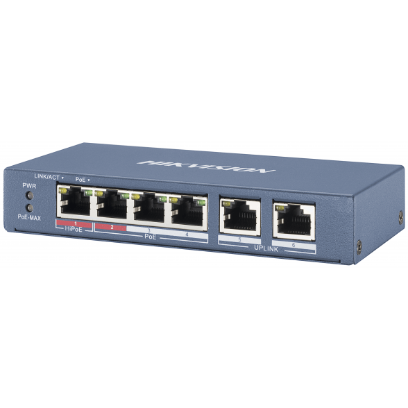 Commutateur (switch) Hikvision DS-3E0106HP-E