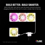 Ventilateur pour boîtier Corsair iCUE LINK LX120 RGB White (CO-9051029-WW)