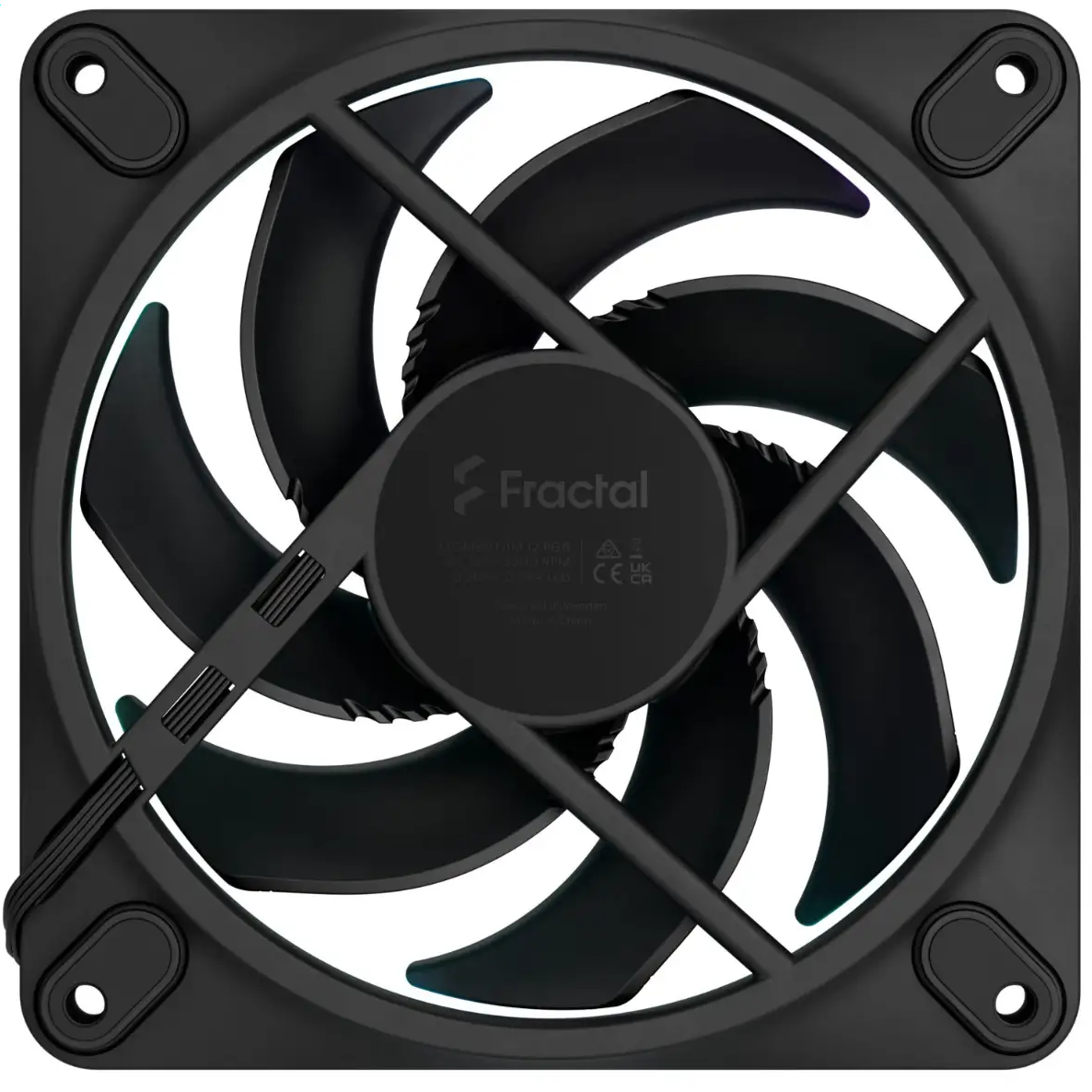 Ventilateur pour boîtier Fractal Design Momentum 14 RGB Black - FD-F-MR1-1401 - photo 4