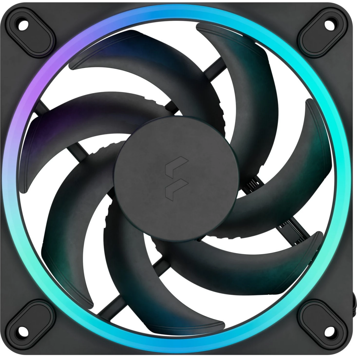 Gehäuselüfter Fractal Design Momentum 12 RGB Black (3-Pack) - FD-F-MR1-1203