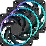 Gehäuselüfter Fractal Design Momentum 12 RGB Black (3-Pack) (FD-F-MR1-1203)