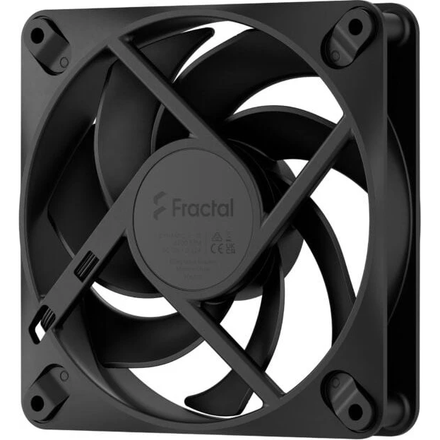 Gehäuselüfter Fractal Design Dynamic 3 – 12 Black - FD-F-DY3-1201 - Foto 4