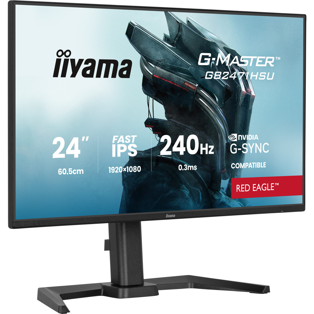 Monitor iiyama 24" G-Master GB2471HSU-B1 - Foto 3