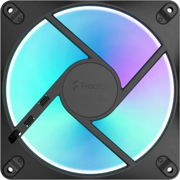 Gehäuselüfter Fractal Design Dynamic 3 – 14 RGB Black (3-Pack) - FD-F-DR3-1403 - Foto 3