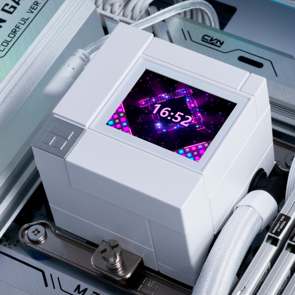 Kühlsystem für Flüssigkeitskühlung Thermalright Core Matrix 240 Vision ARGB White - TRCM240VAW - Foto 9