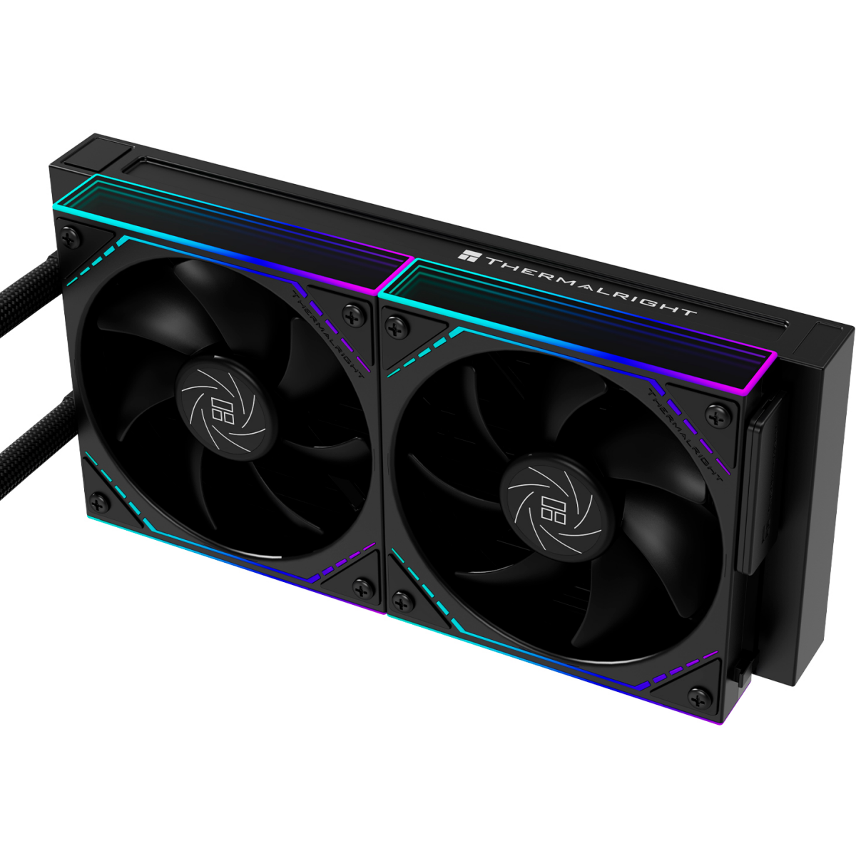 Kühlsystem mit Flüssigkeitskühlung Thermalright Core Matrix 240 Vision ARGB Black - C-MATRIX-VIS-240-BL - Foto 4