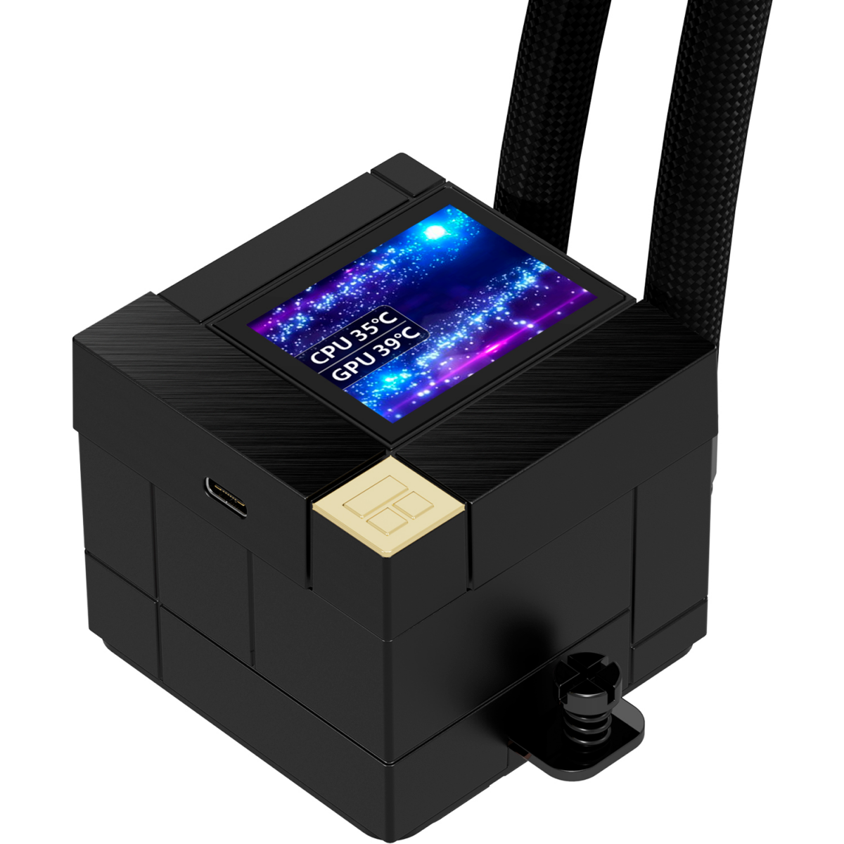 Kühlsystem mit Flüssigkeitskühlung Thermalright Core Matrix 240 Vision ARGB Black - C-MATRIX-VIS-240-BL - Foto 6