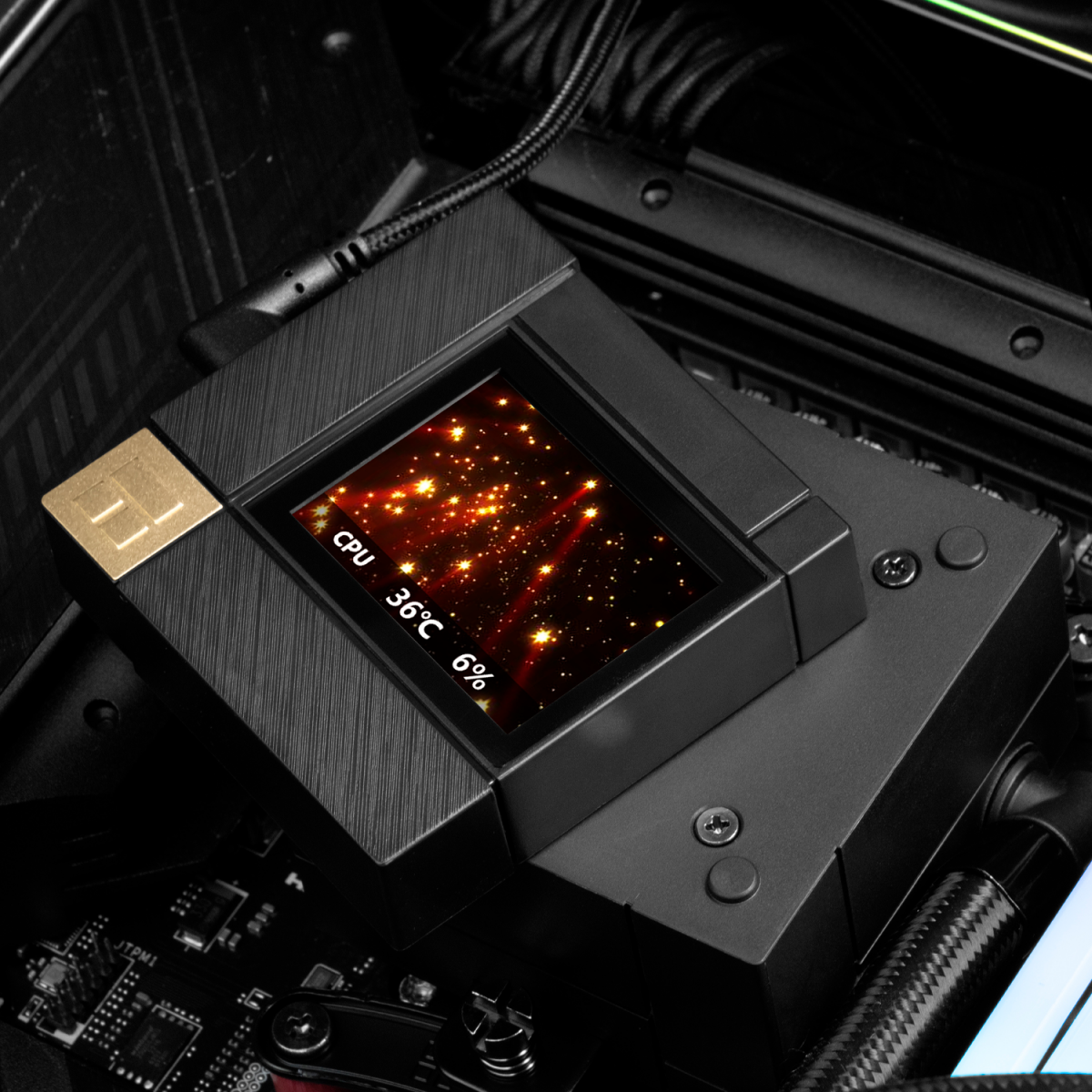 Kühlsystem mit Flüssigkeitskühlung Thermalright Core Matrix 240 Vision ARGB Black - C-MATRIX-VIS-240-BL - Foto 9