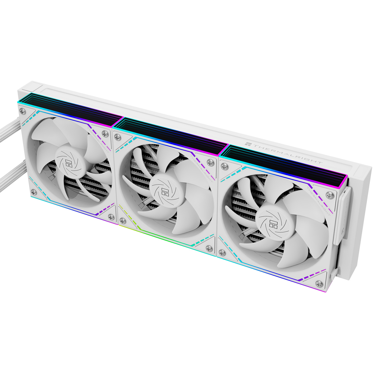Kühlsystem mit Flüssigkeitskühlung Thermalright Core Matrix 360 Vision ARGB White - TRCM360VAW - Foto 4