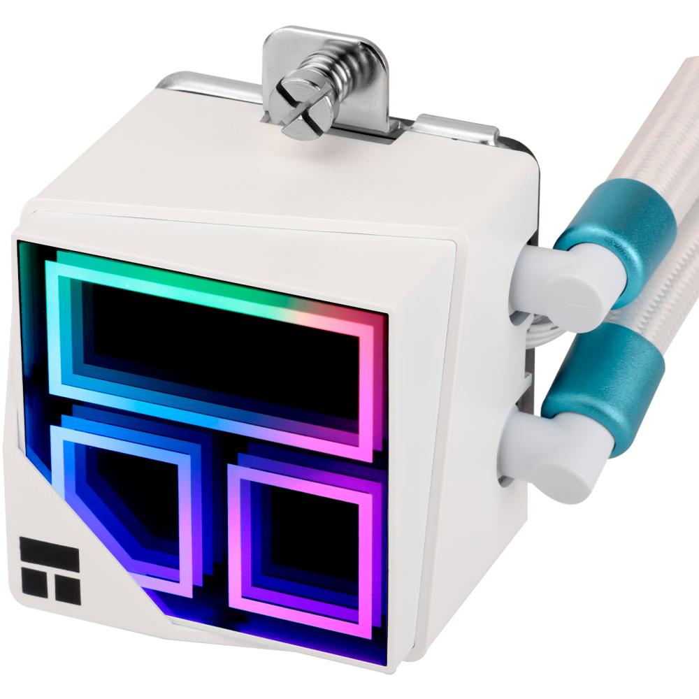 Kühlsystem mit Flüssigkeitskühlung Thermalright Frozen Infinity 240 White - F-INFINITY-240-WH - Foto 7