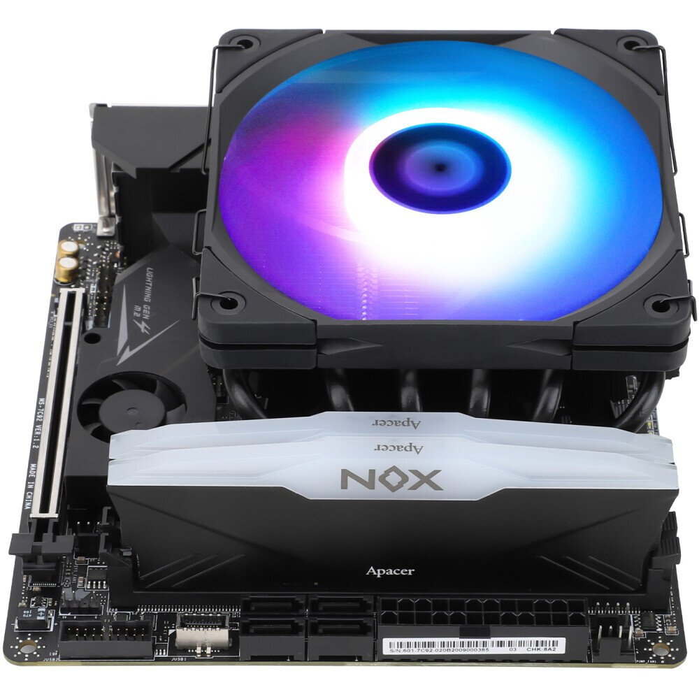 Cooler Thermalright AXP120 X67 Black ARGB - AXP120-X67-BL-ARGB - Foto 8