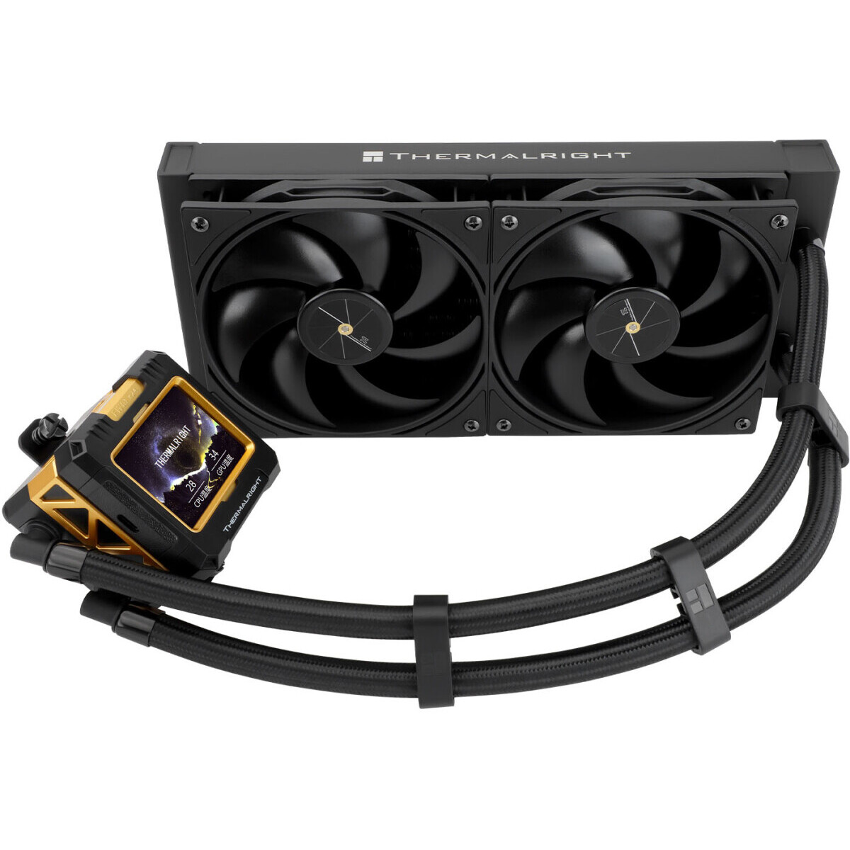Système de refroidissement liquide Thermalright Frozen Warframe 240 Black - F-WFRAME-240-BL - photo 3