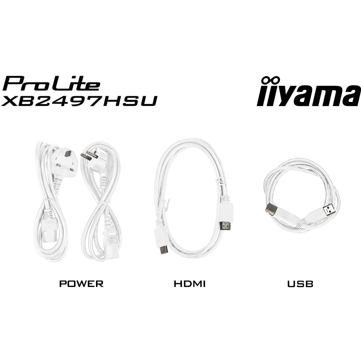 Monitor iiyama 24" ProLite XB2497HSU-W1 - Foto 12