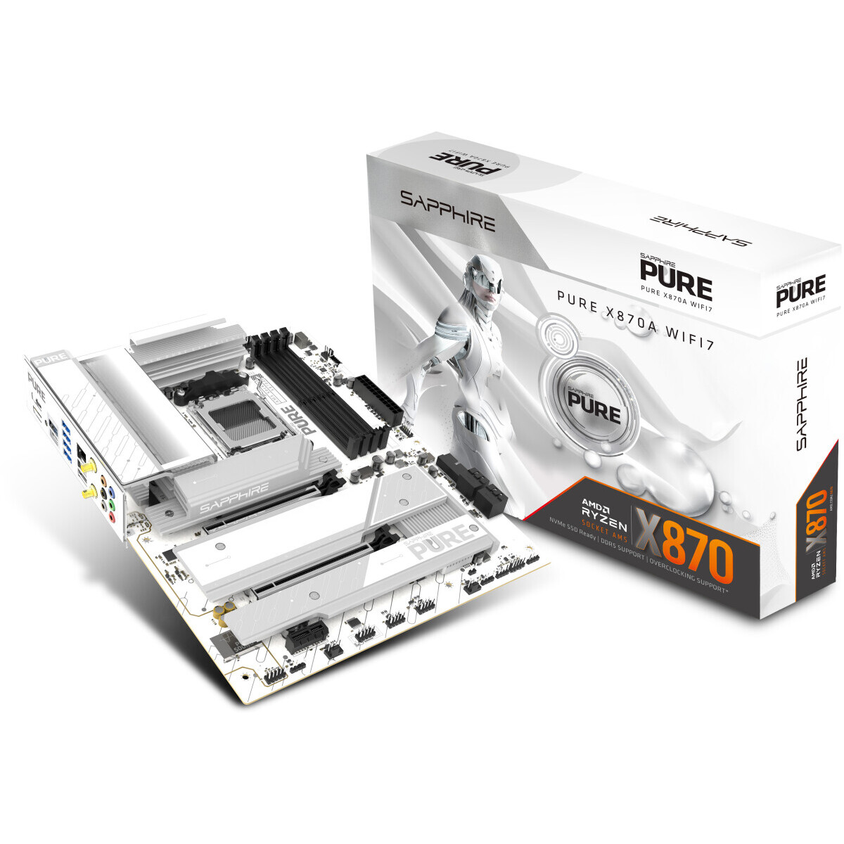 Carte mère Sapphire PURE X870A WIFI 7 - 52122-02-40G - photo 6